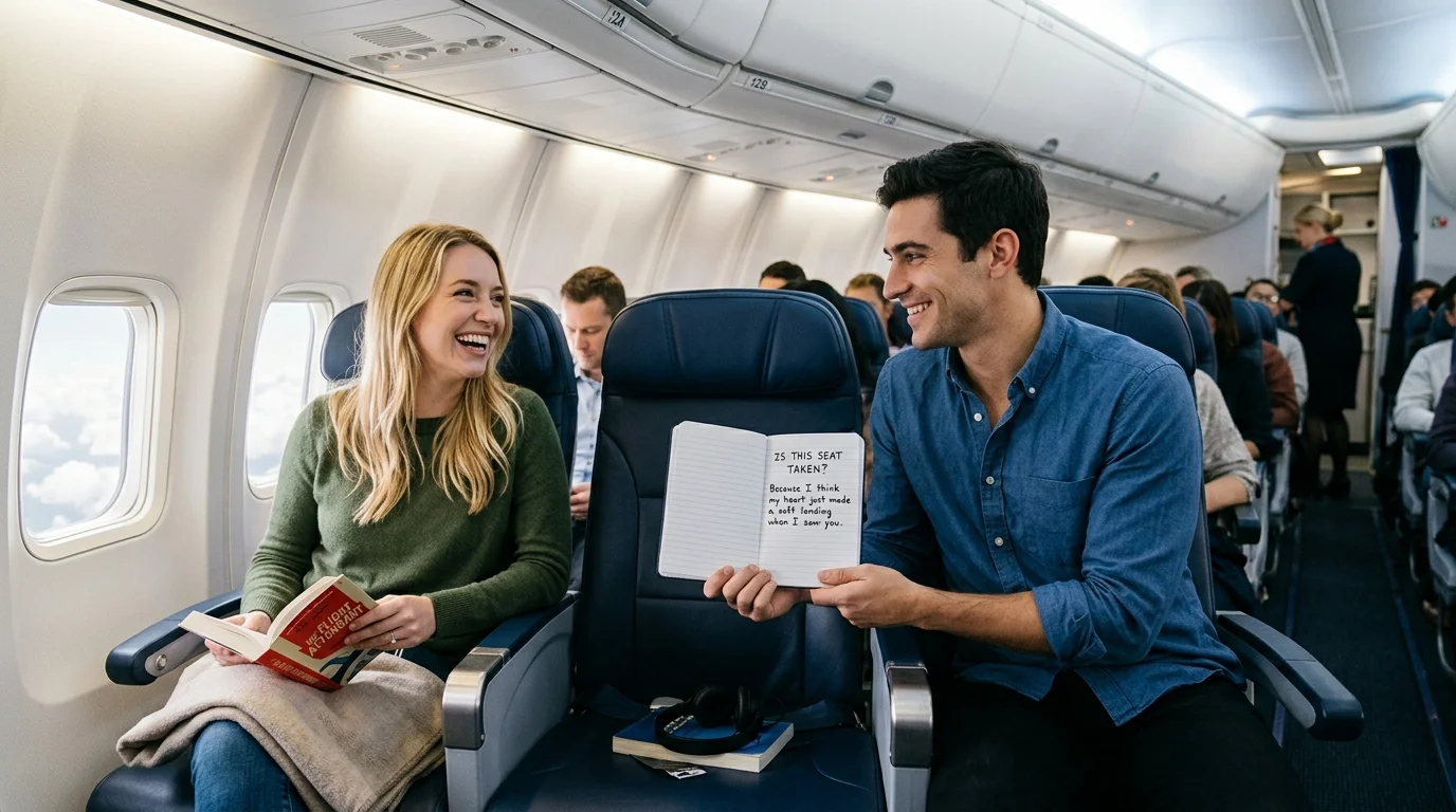 Funny Airplane Pickup Lines