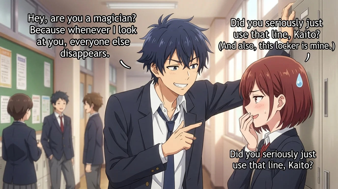 Funny Anime Rizz Lines