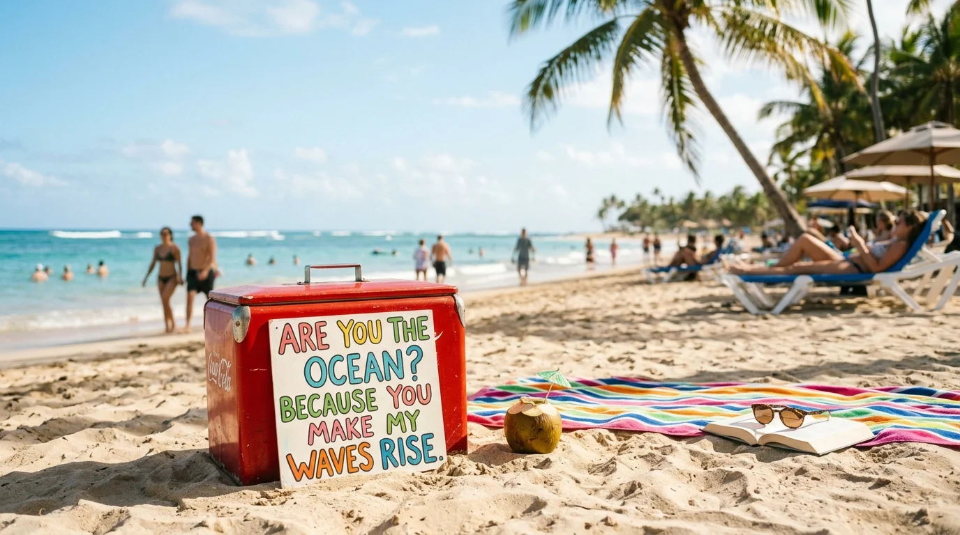 Funny Beach Pickup Lines