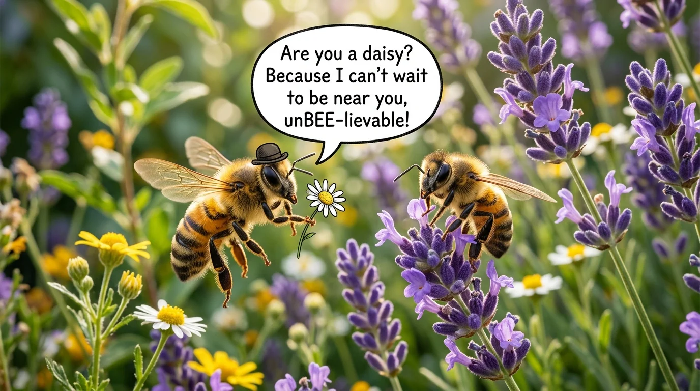 Funny Bee Pickup Lines