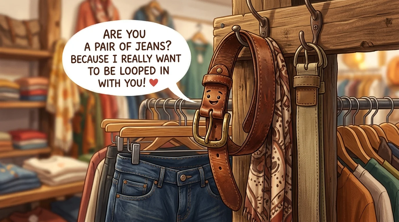 Funny Belt Pickup Lines