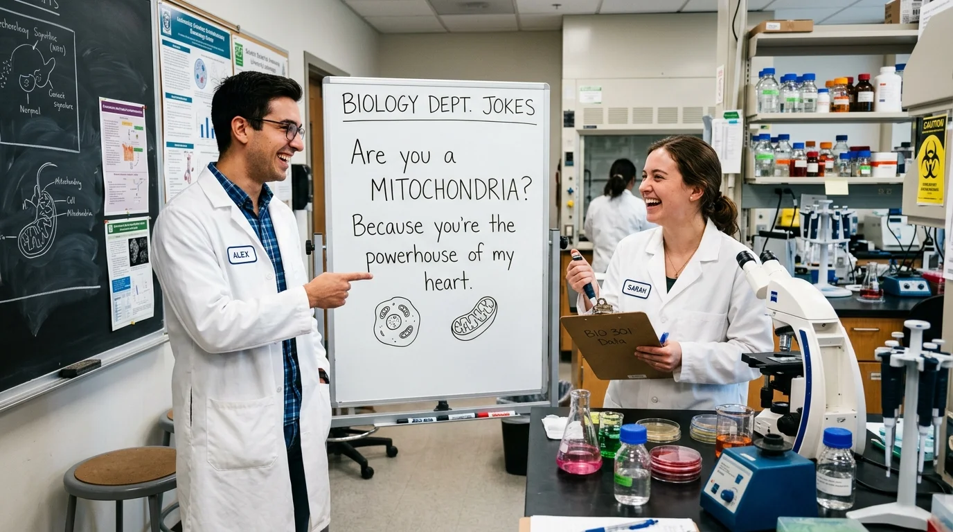 Funny Biology Pickup Lines