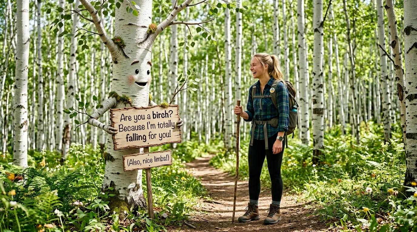 Funny Birch Pickup Lines