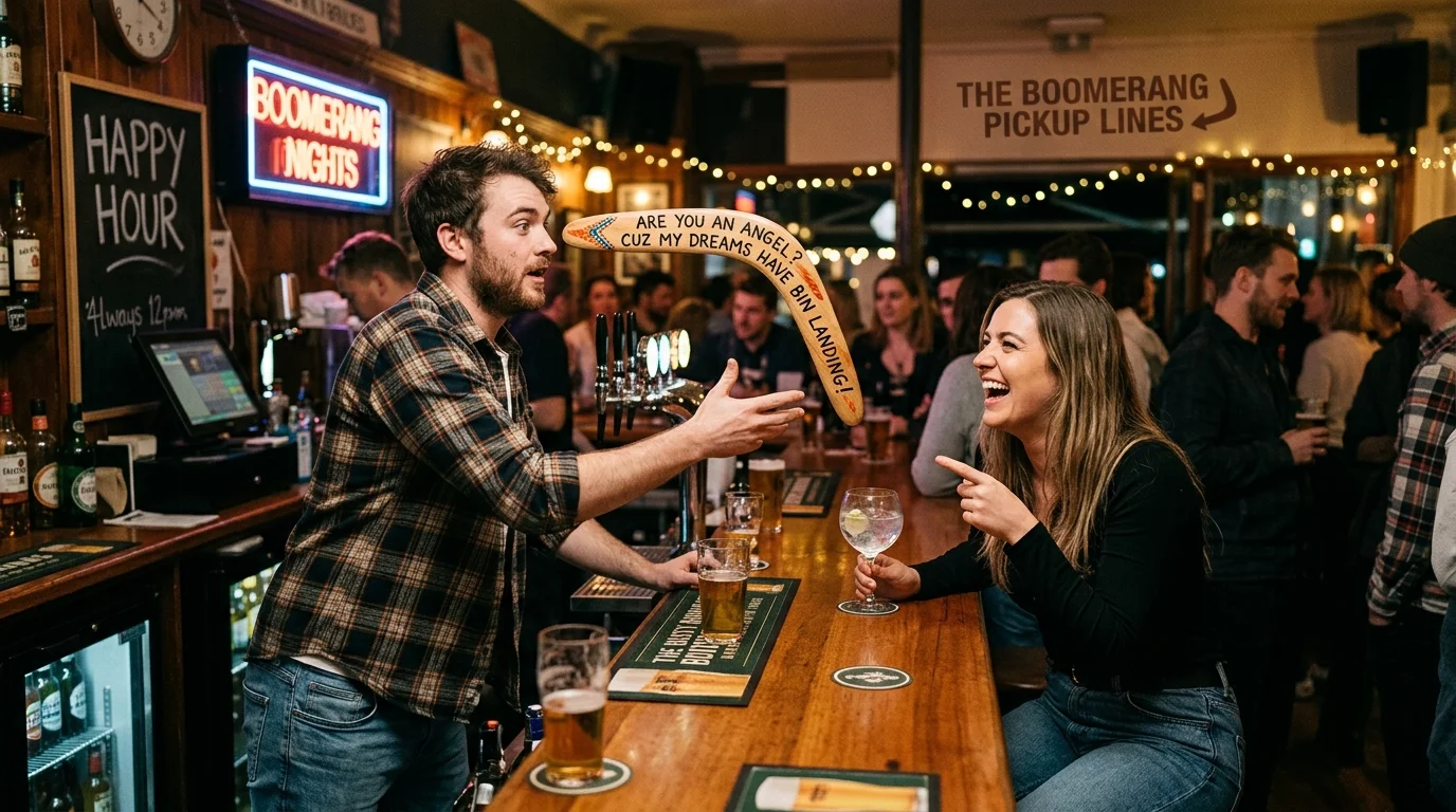 Funny Boomerang Pickup Lines