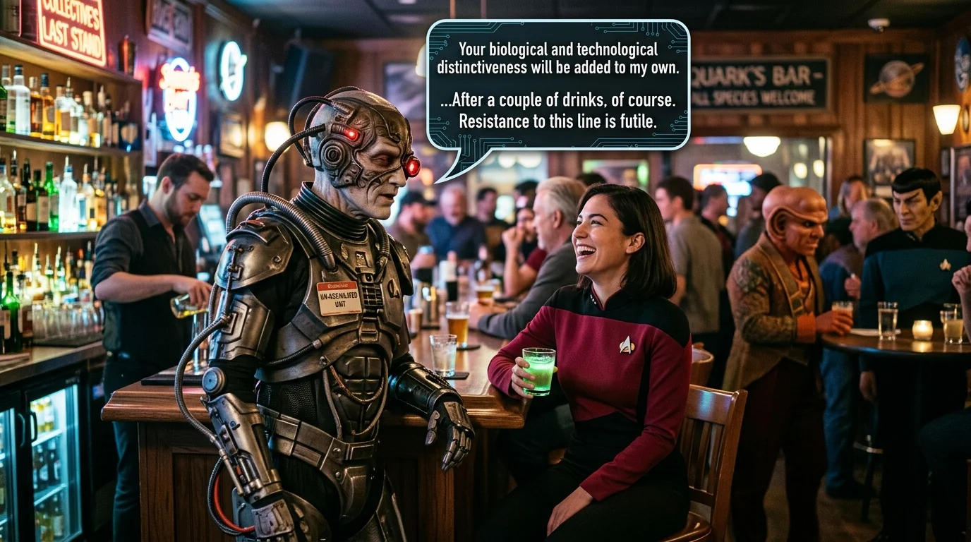 Funny Borg Pickup Lines