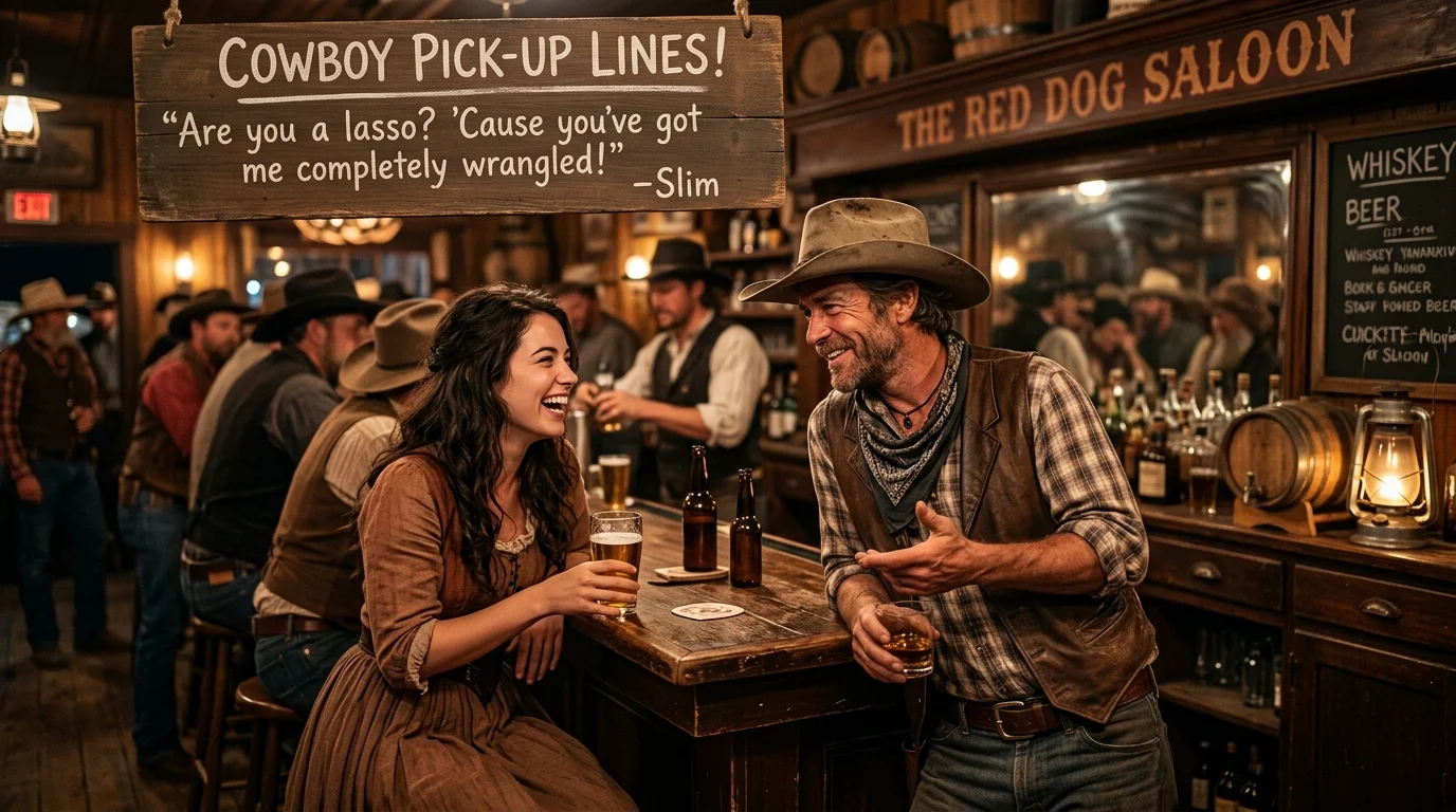 Funny Cowboy Pickup Lines