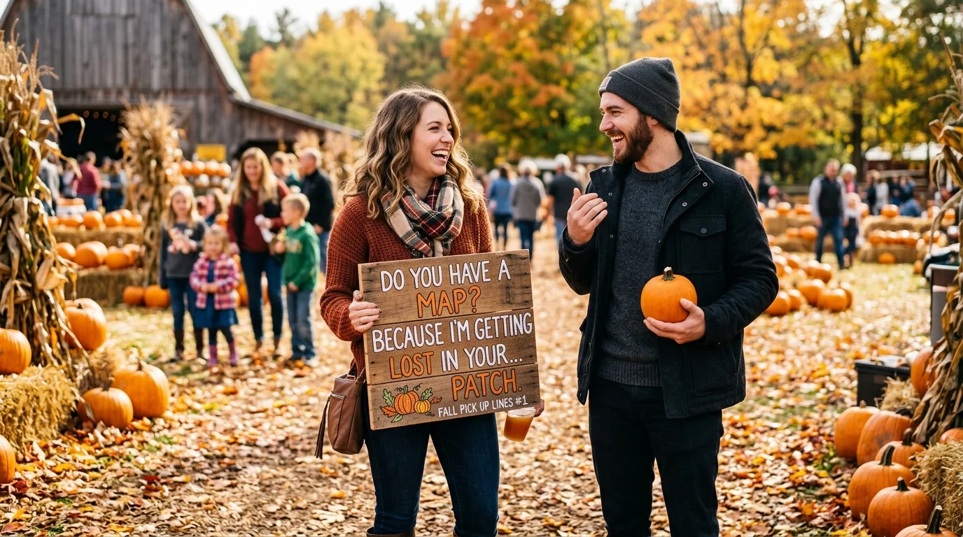Funny Fall Pickup Lines