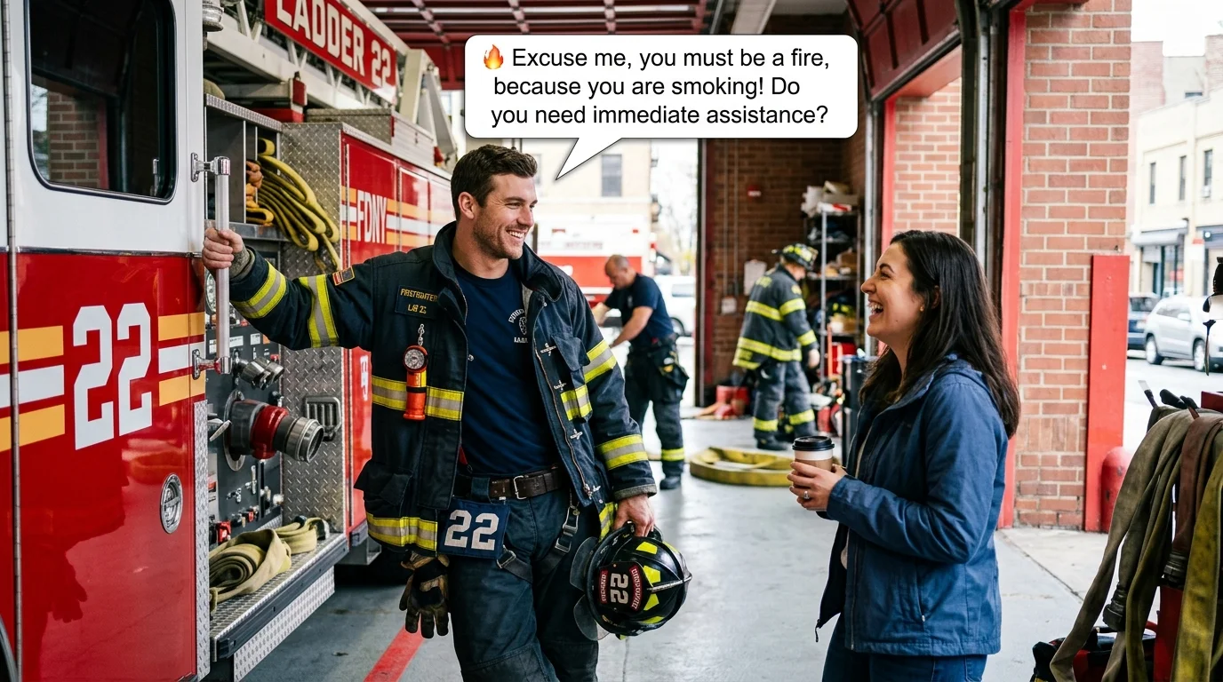 Funny Fireman Pickup Lines