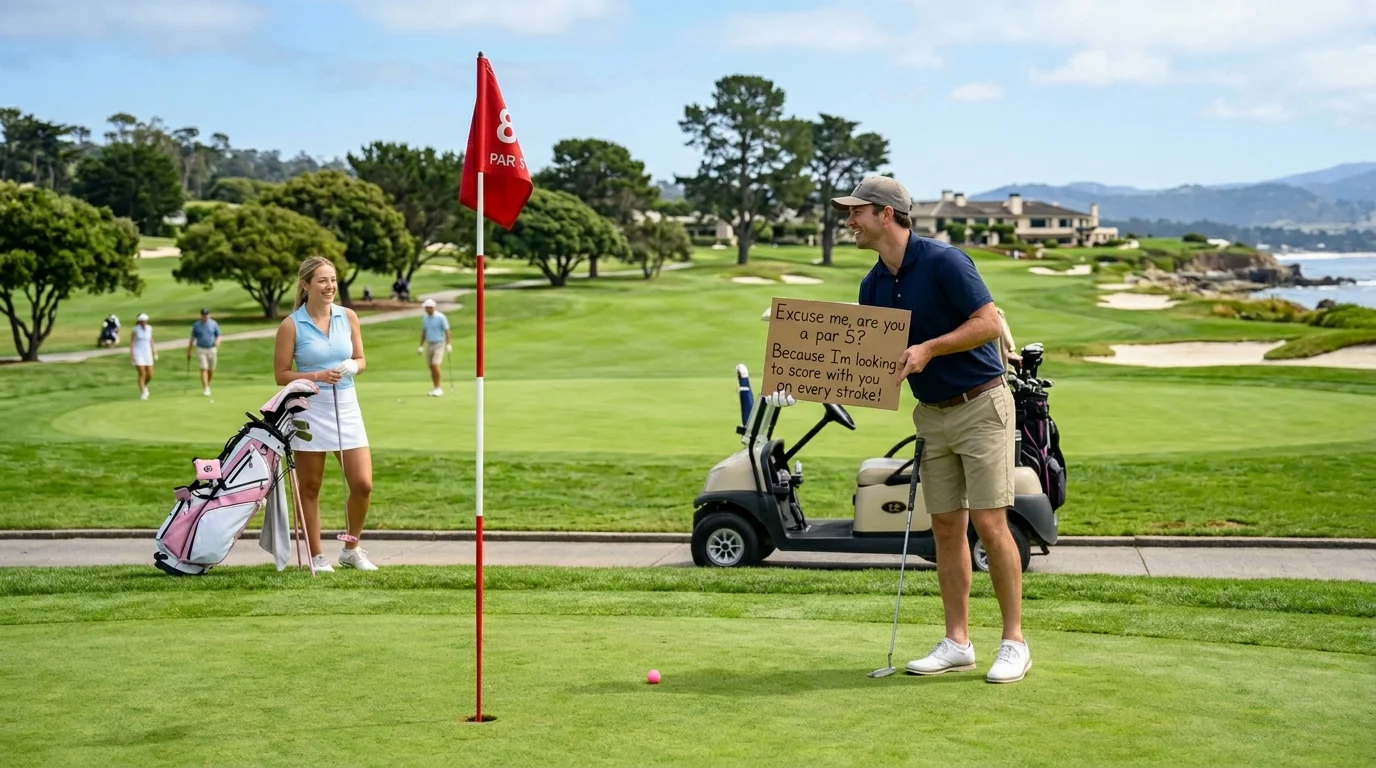 Funny Golf Pickup Lines
