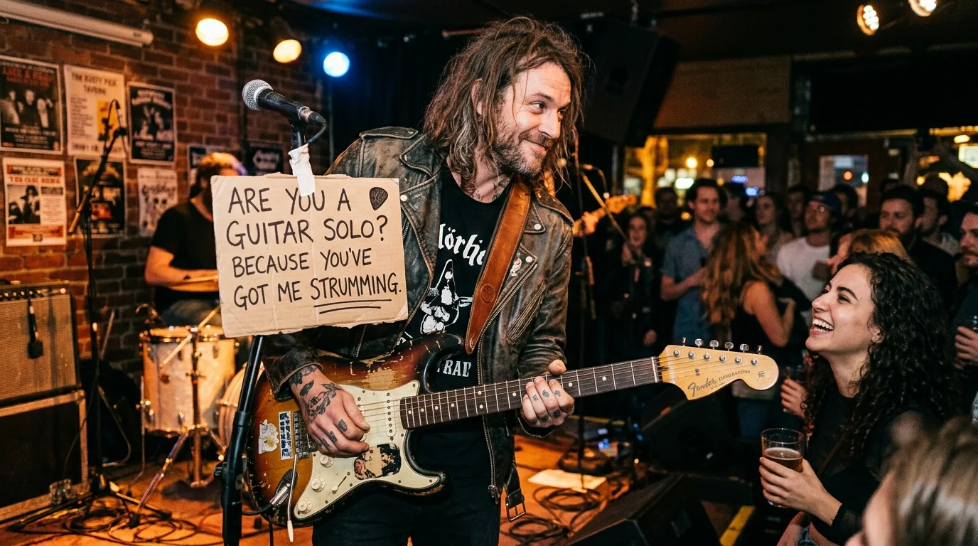 Funny Guitar Pick Up Lines