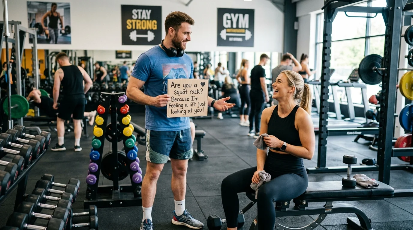Funny Gym Pickup Lines