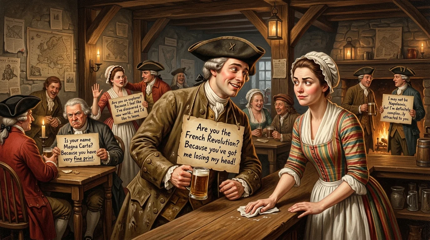 Funny History Pickup Lines