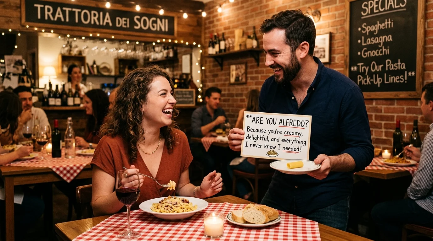 Funny Pasta Pick Up Lines