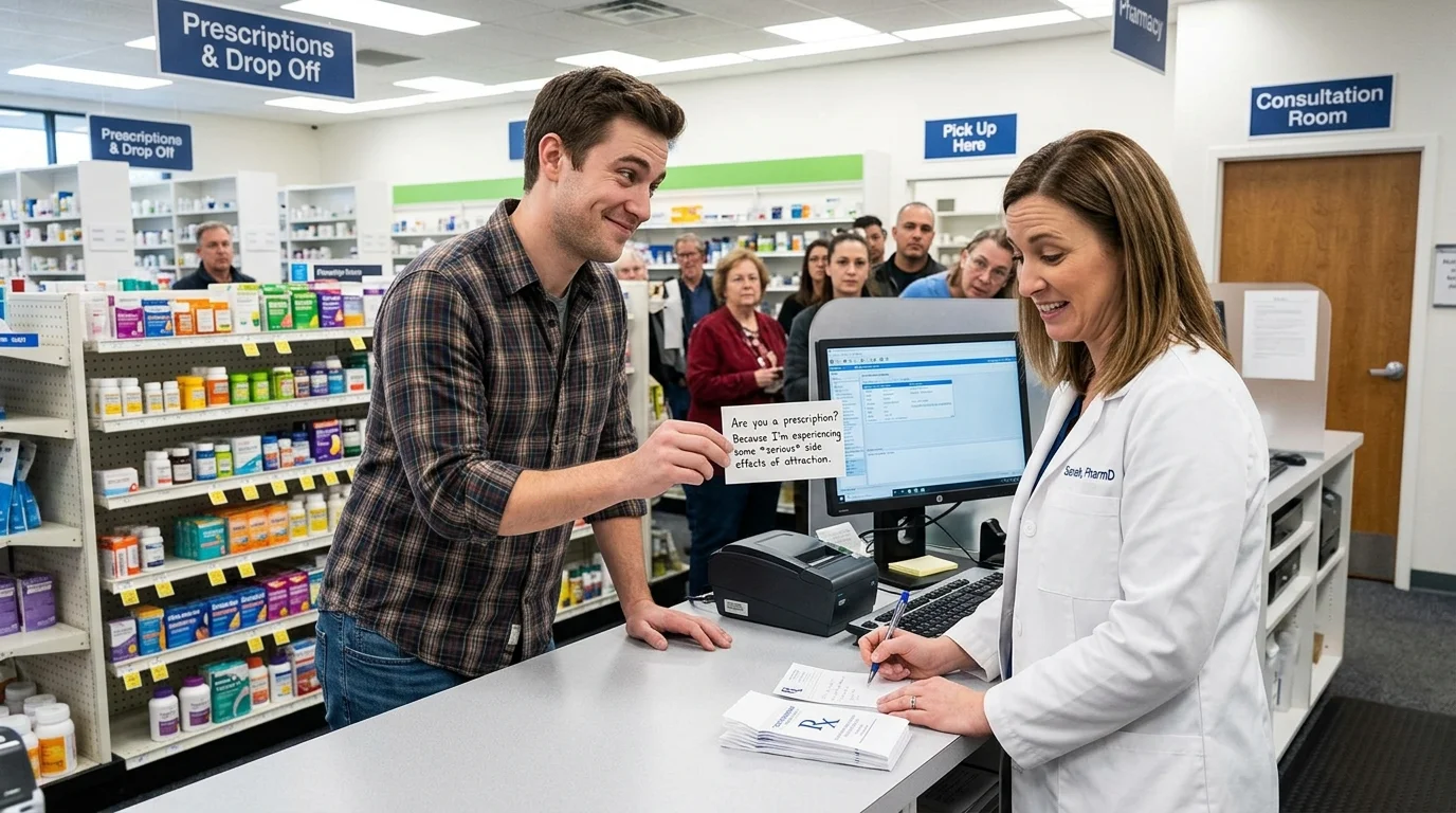 Funny Pharmacy Pick Up Lines