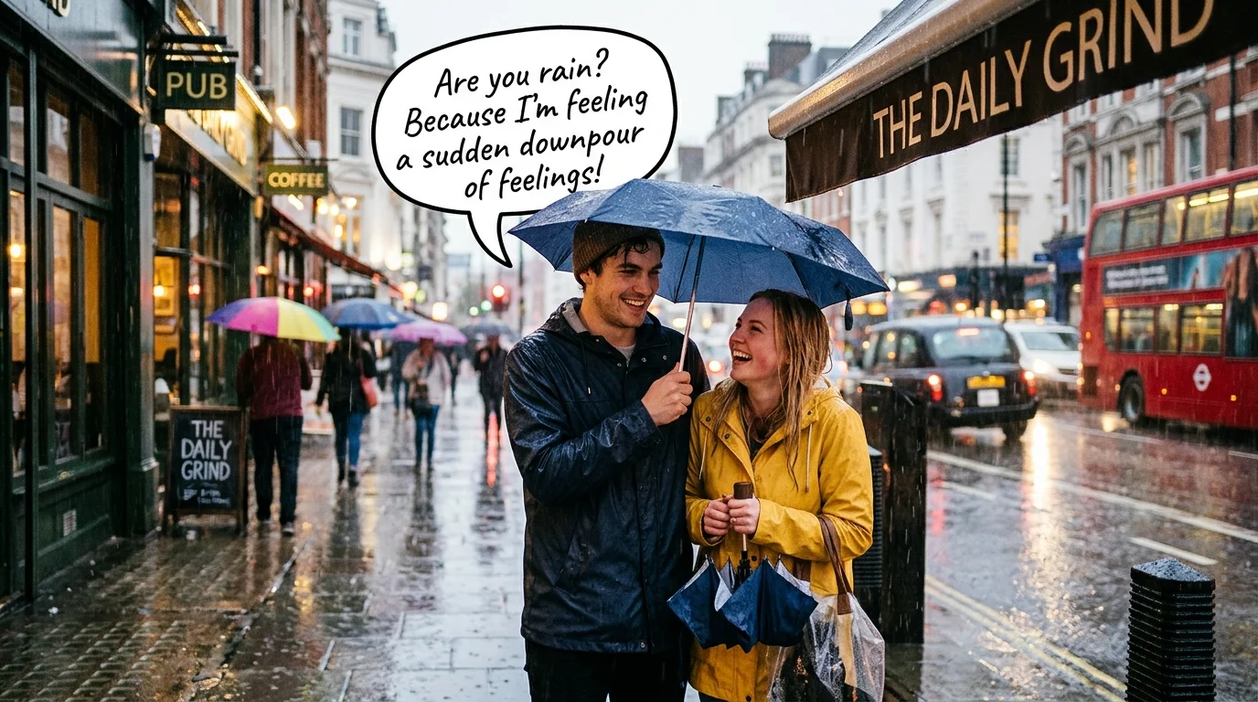 Funny Rain Pick Up Lines