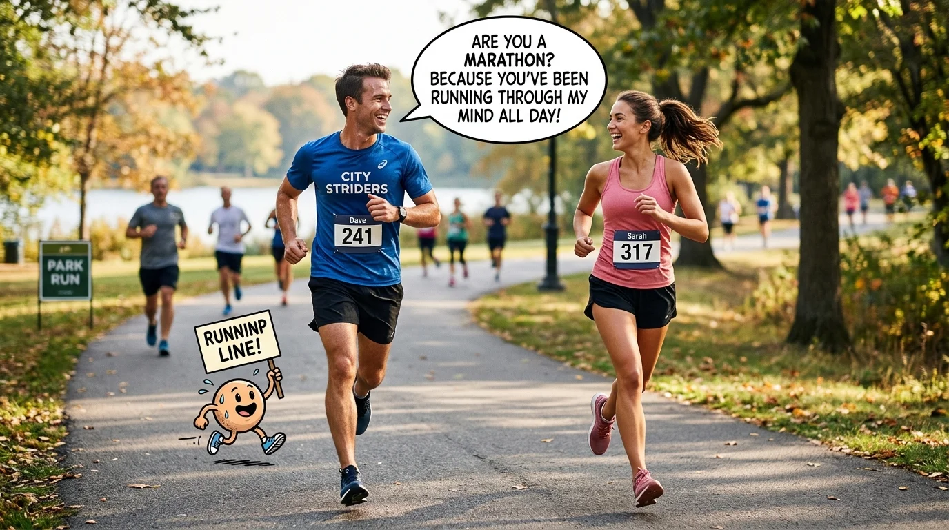 Funny Running Pick Up Lines