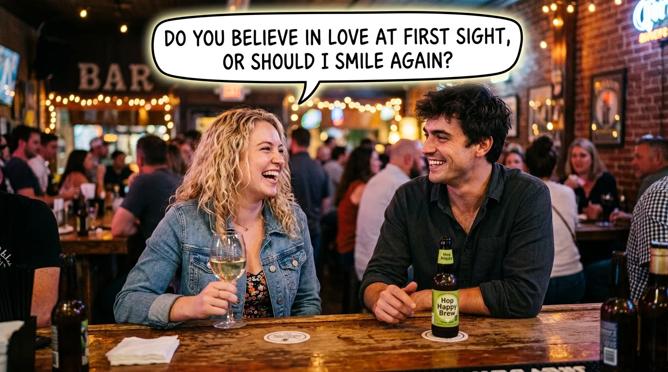 Funny Smile Pickup Lines