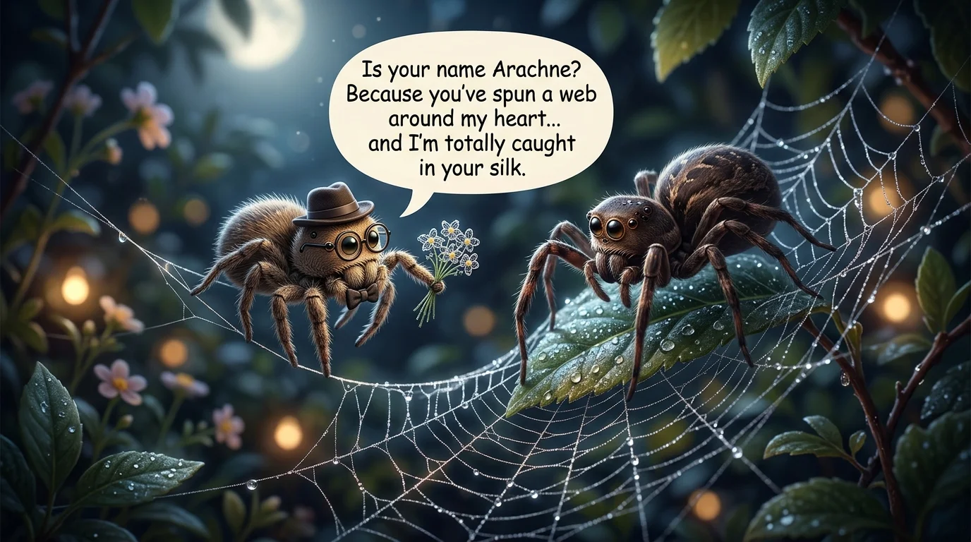 Funny Spider Pickup Lines