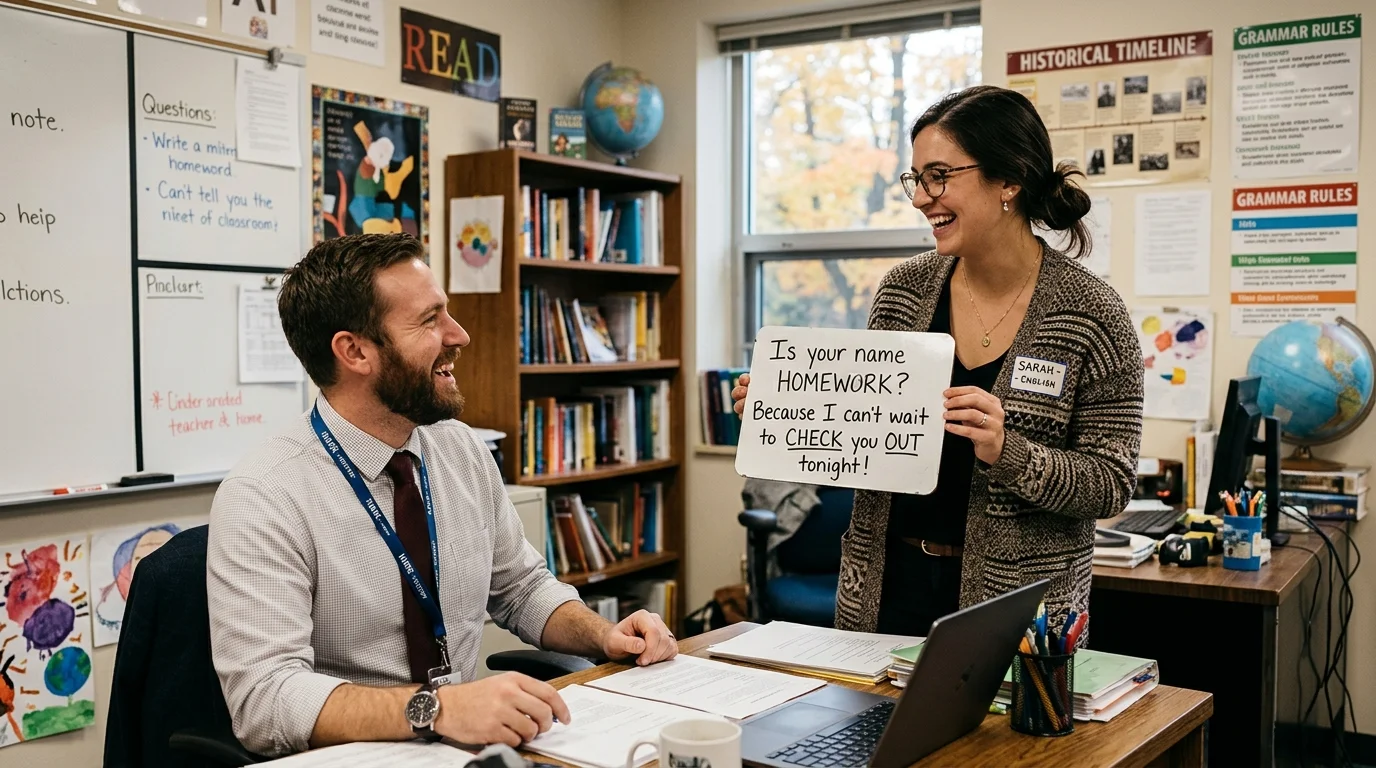 Funny Teacher Pickup Lines