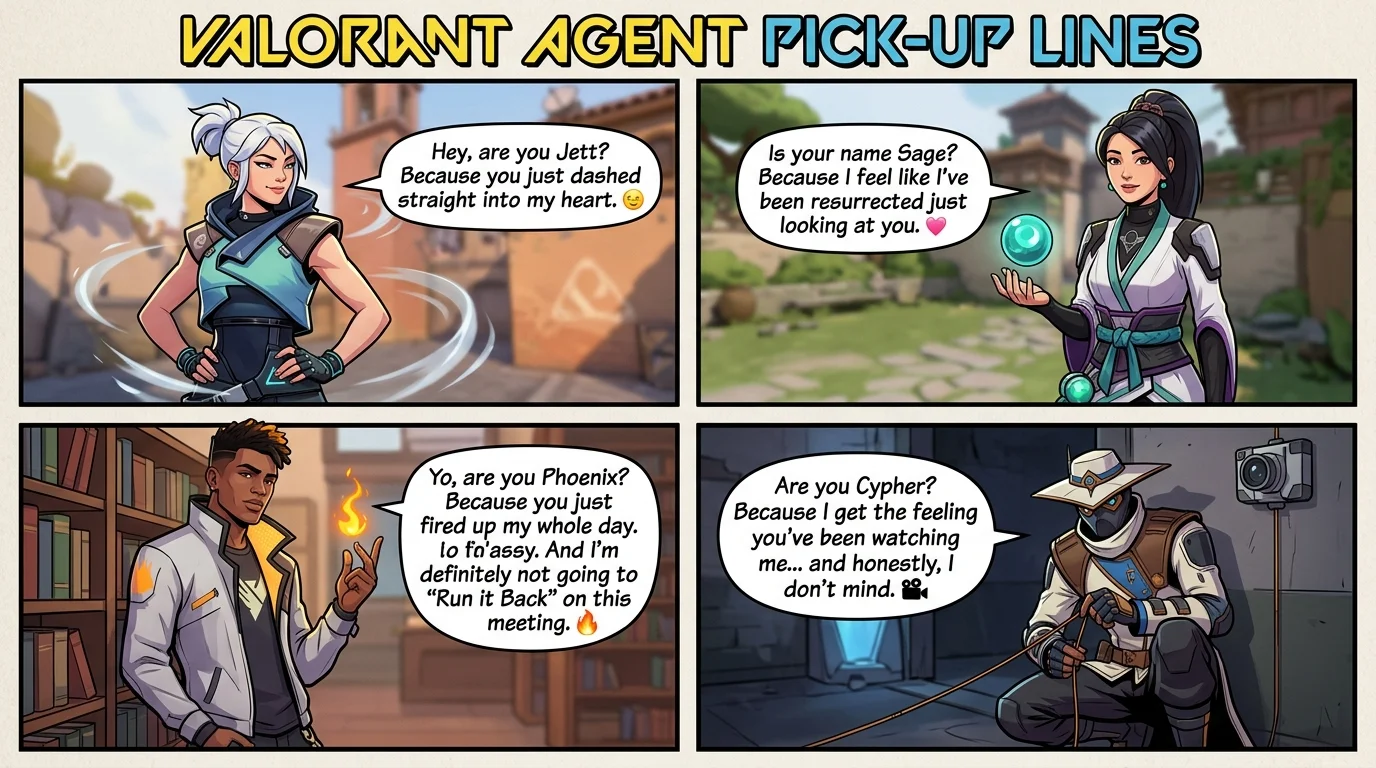 Funny Valorant Pickup Lines