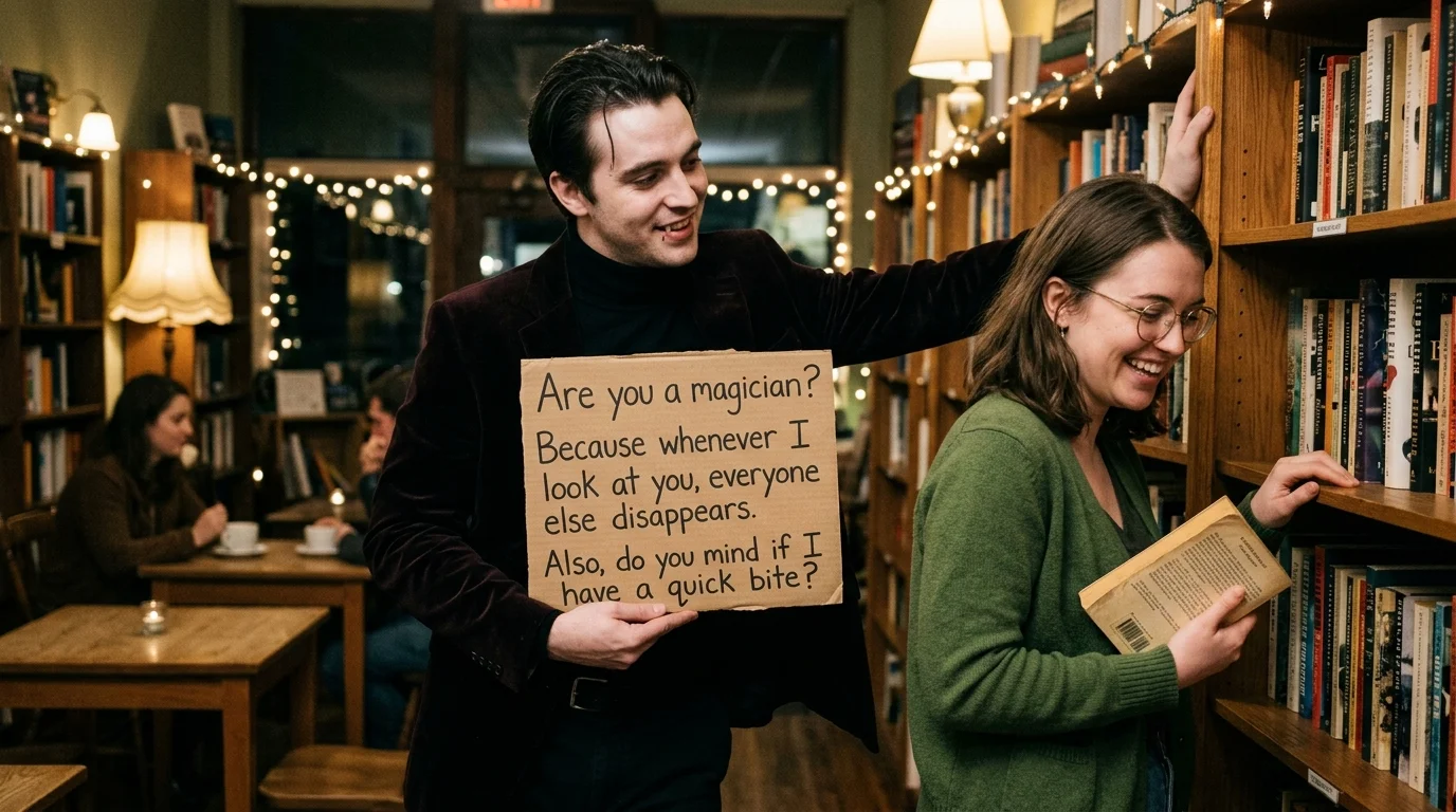 Funny Vampire Pickup Lines