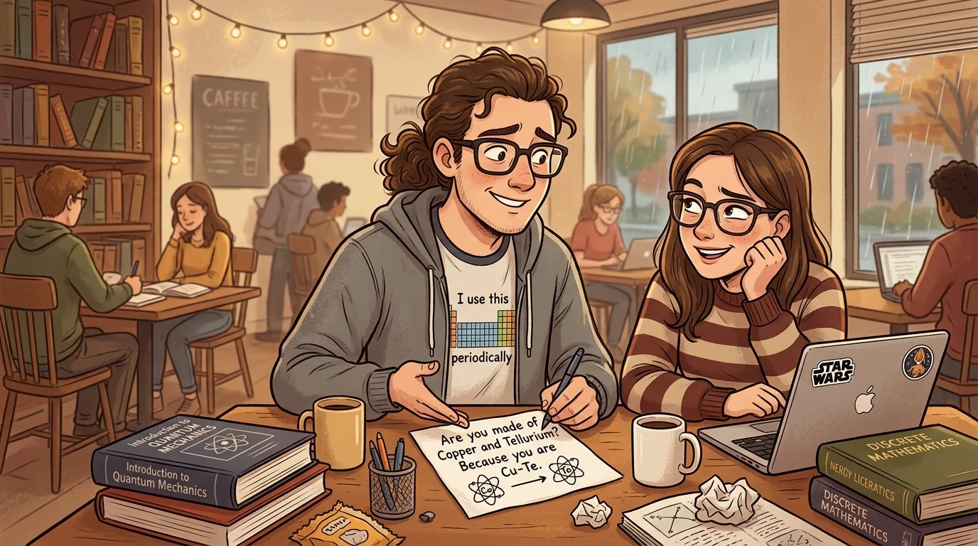 Science Nerd Pickup Lines
