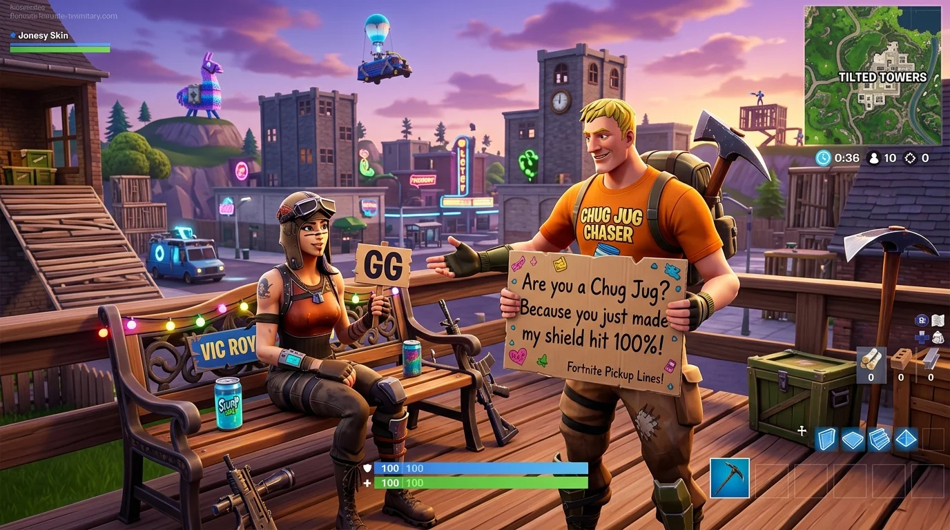 Victory Royale Rizz Lines