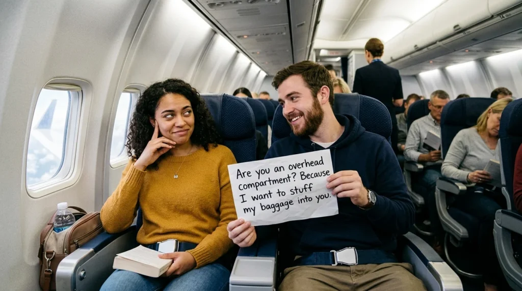 airplane pick up lines