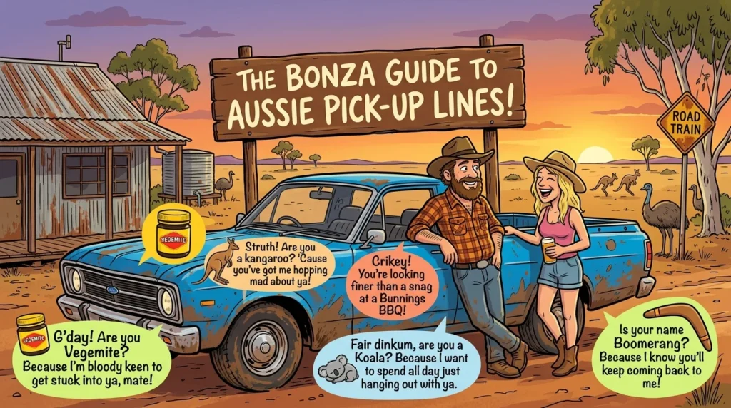 australian pick up lines