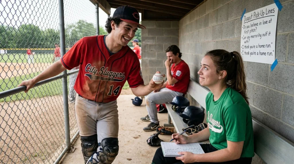 baseball pick up lines