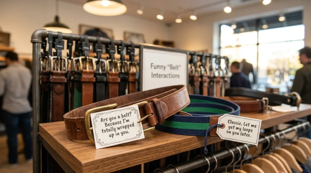 belt pickup lines