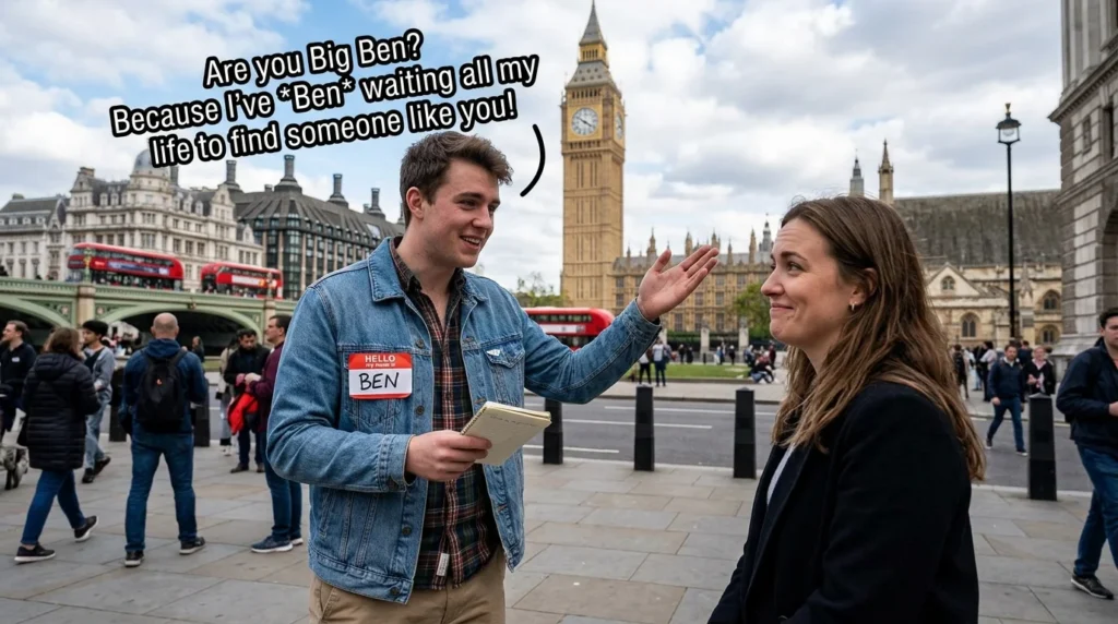 ben pickup lines