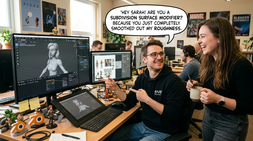 blender pickup lines