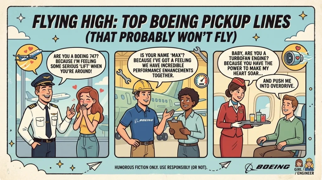 boeing pickup lines