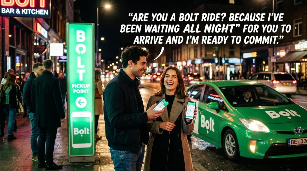 bolt pickup lines