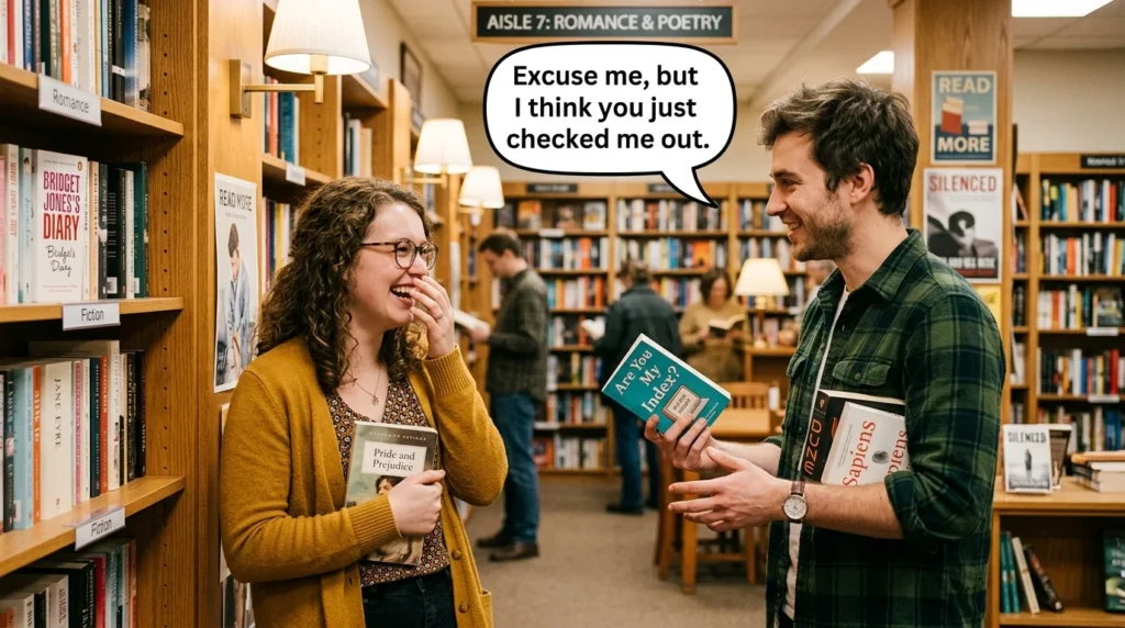 book pick up lines