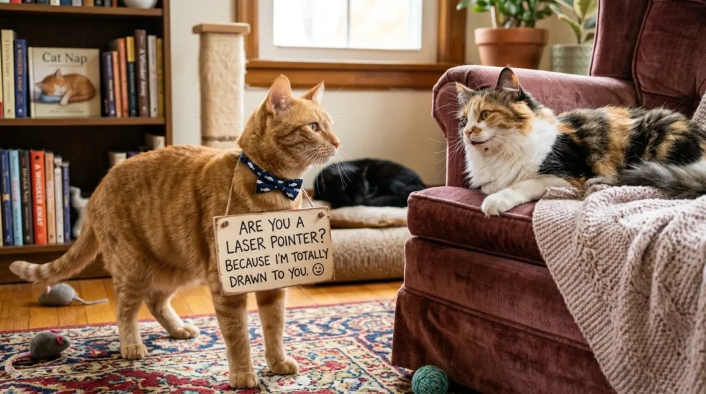 cat pick up lines