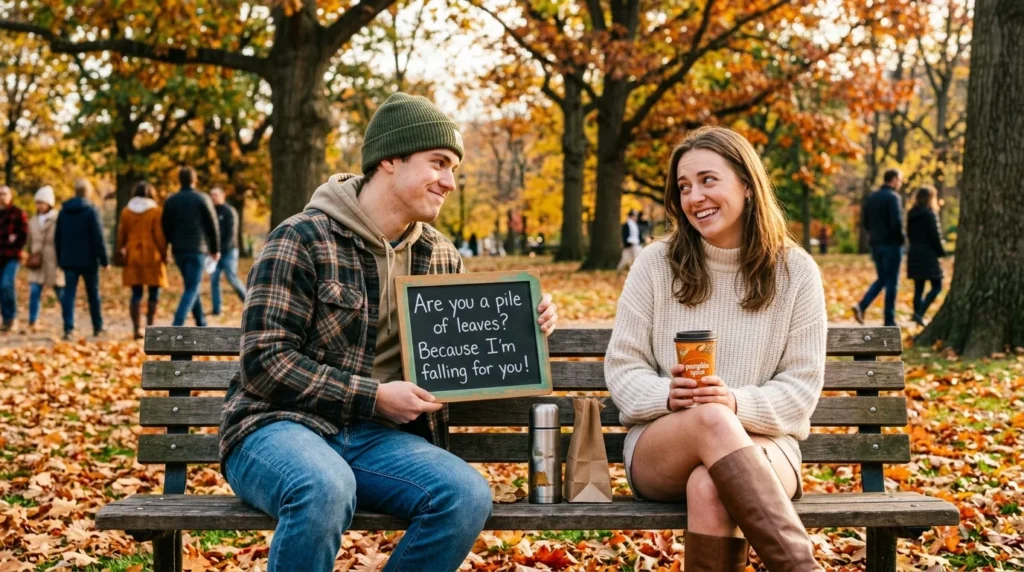 fall pick up lines