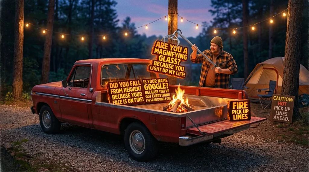 fire pick up lines