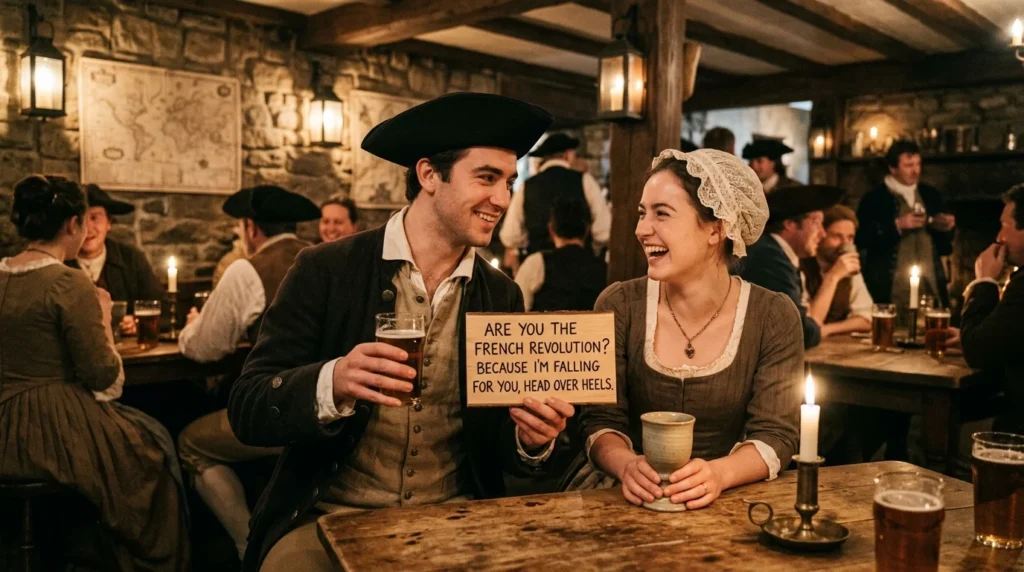 history pick up lines