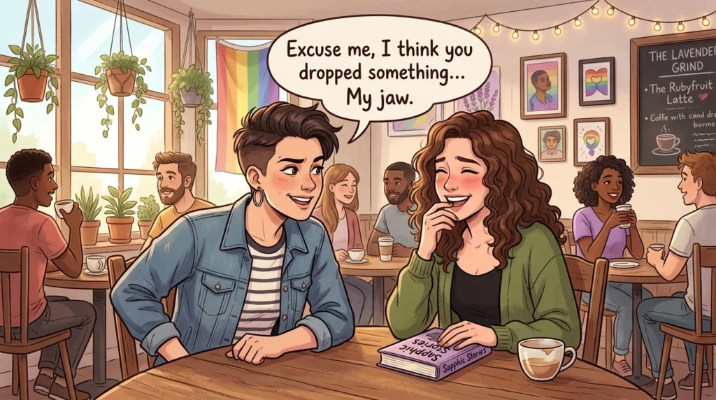lesbian pick up lines