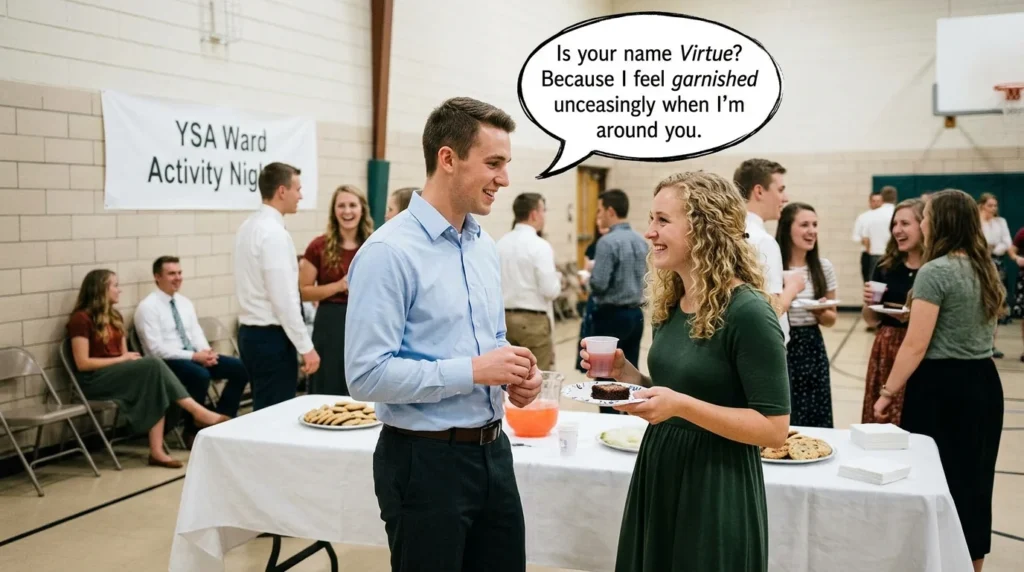 mormon pick up lines