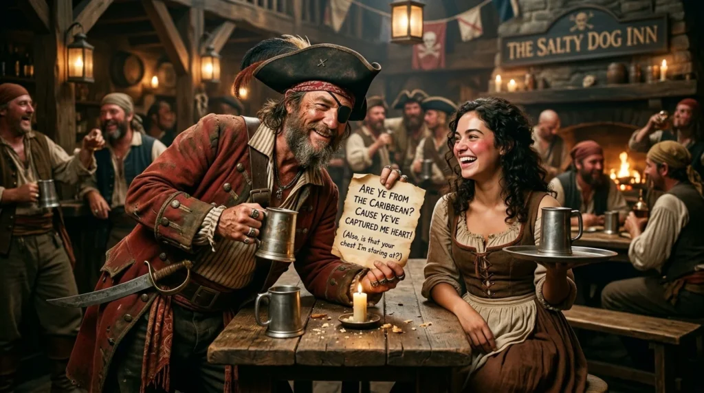 pirate pick up lines