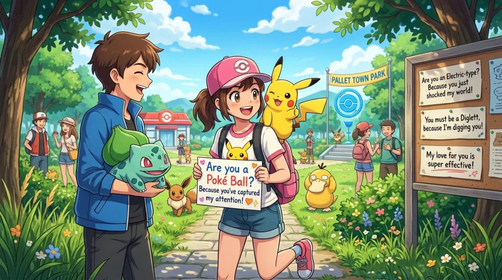 pokemon pick up lines