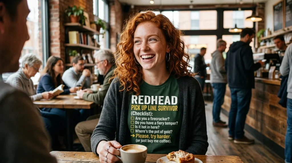 redhead pick up lines