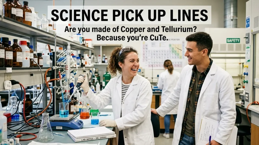 science pick up lines
