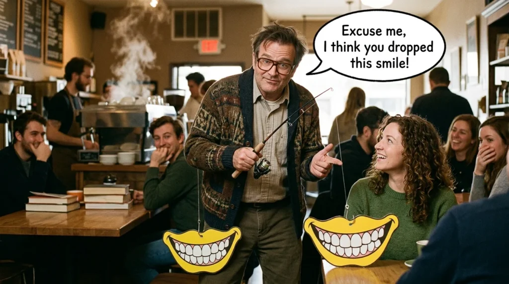 smile pick up lines