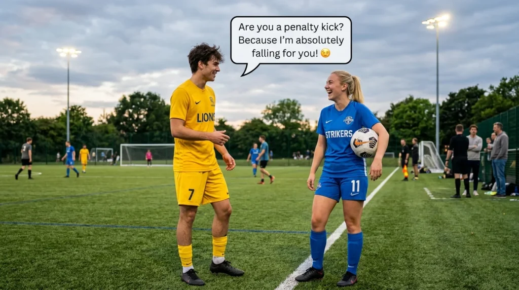 soccer pick up lines