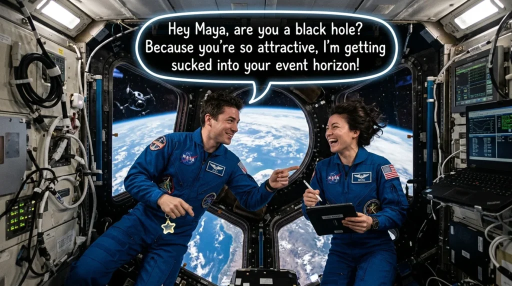 space pick up lines
