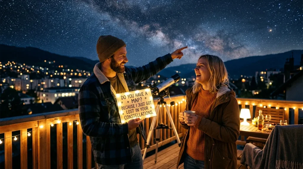 star pick up lines